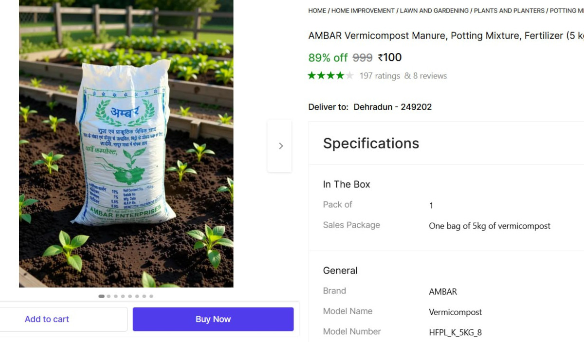 Kg Vermicompost 100 More Deals Click Here Must Read – Best Price in India