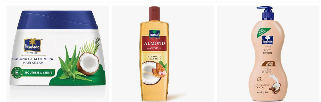 On Parachute Beauty Care Productfrom 82extra 15 Coupon – Best Price in Indi