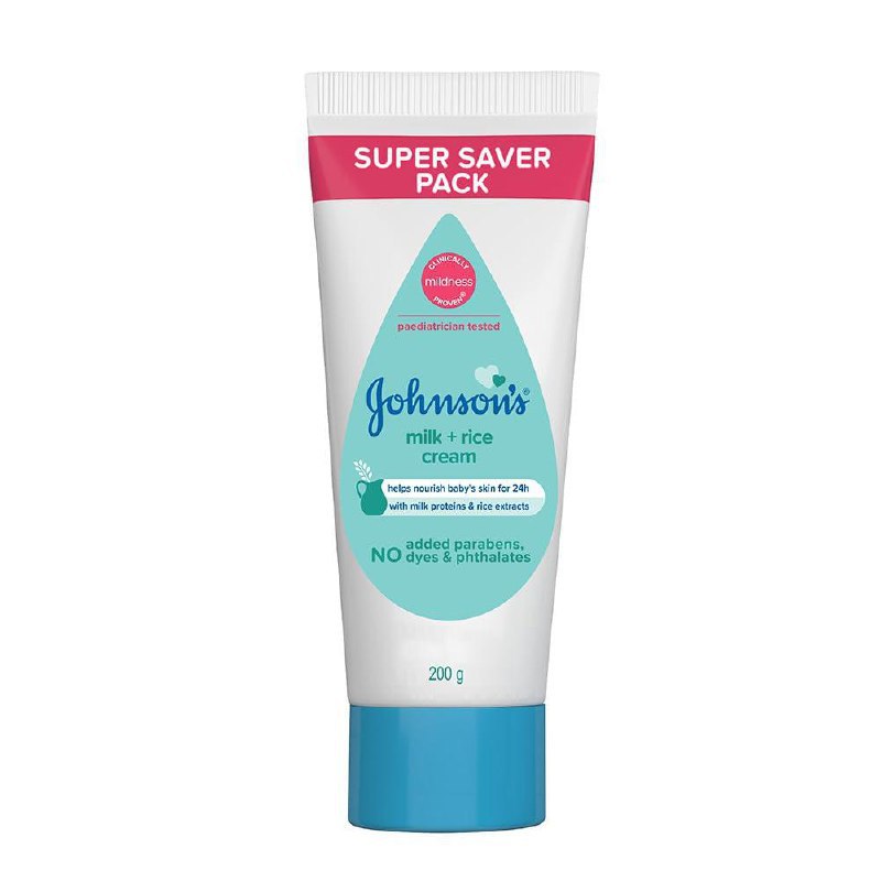Johnson S Milk Rice Cream With Milk Extracts And Vitamin E To Replenish Moi