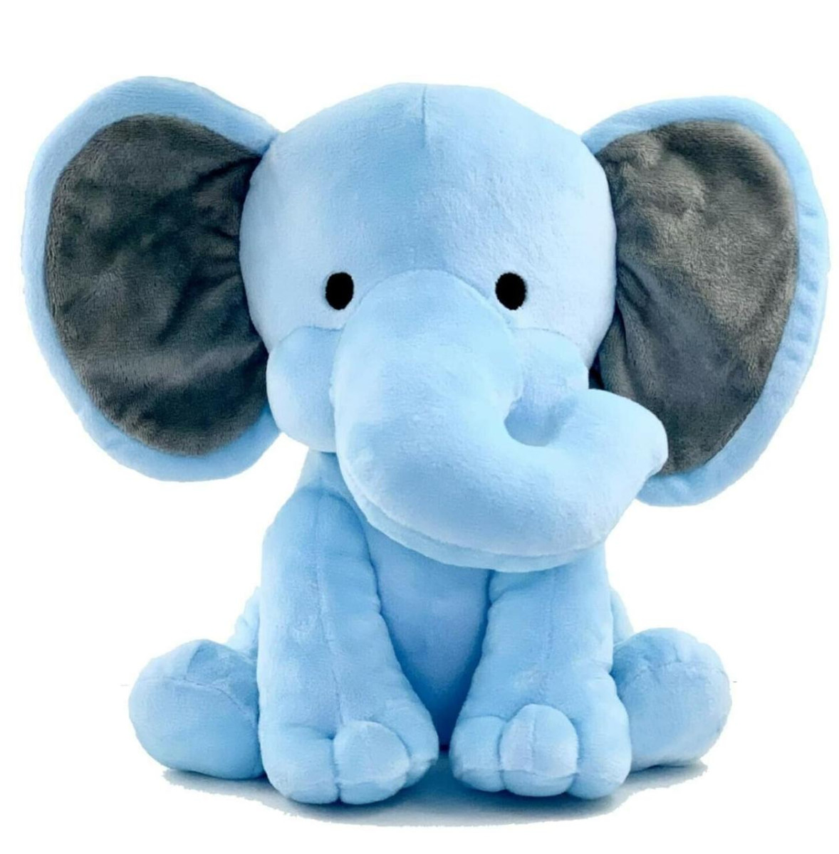 Babique Elephant Sitting Plush Soft Toy Cute Kids Animal Home Decor Boys Gi