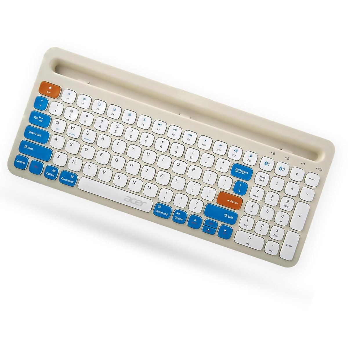 Acer Swiftpro Multi-device Bluetooth Wireless Keyboard With Cradle Numpad 9