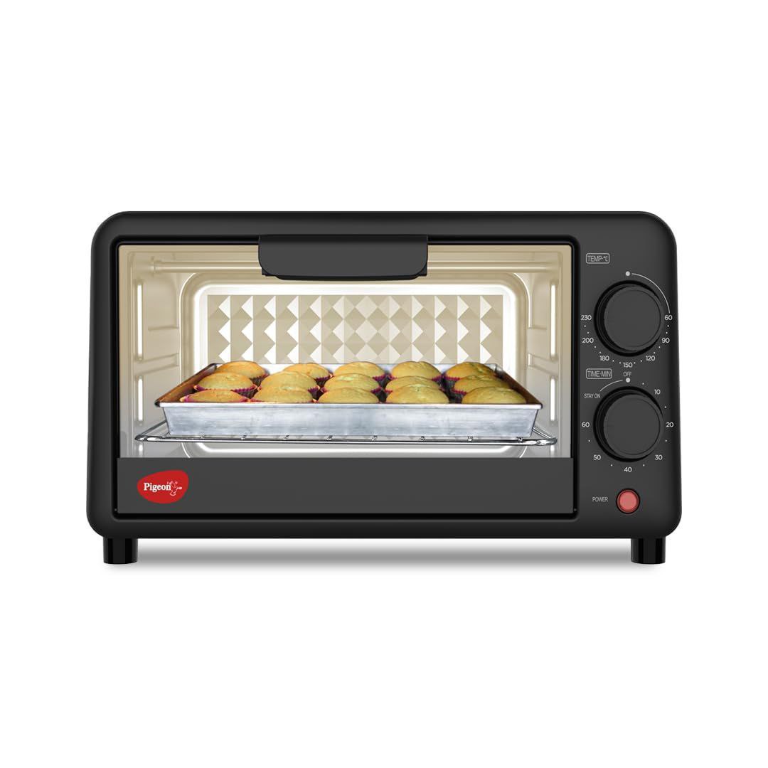Grab 1 699pigeon Oven Toaster Grill (12381) 9 Liters Otg Without Rotisserie