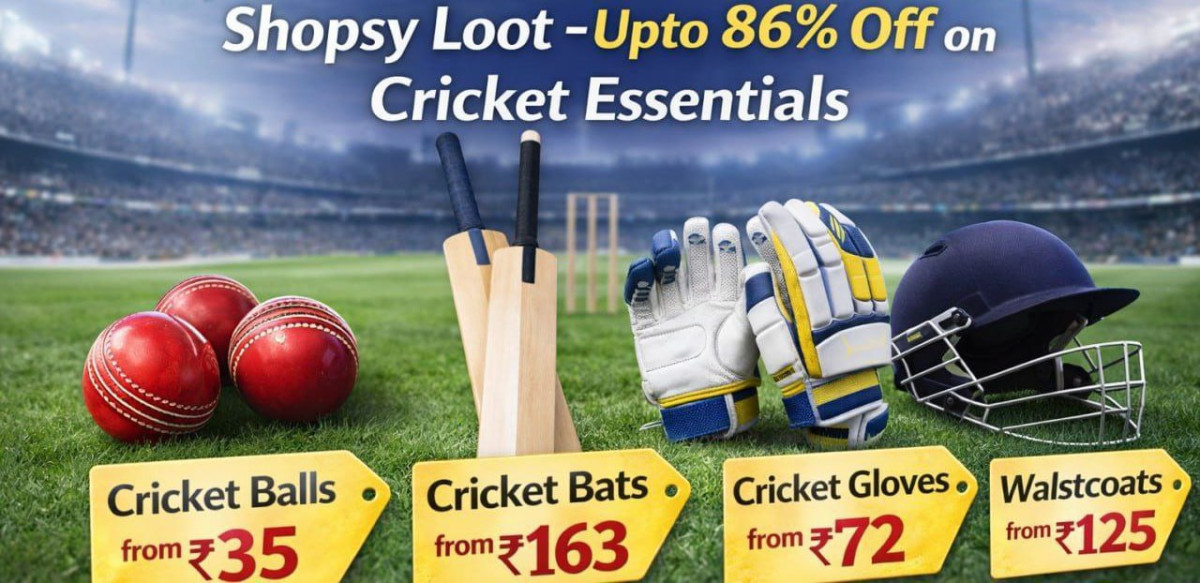Shopsy Loot Deals Cricket Balls From 35 Cricket Bats From 163 Cricket Glove
