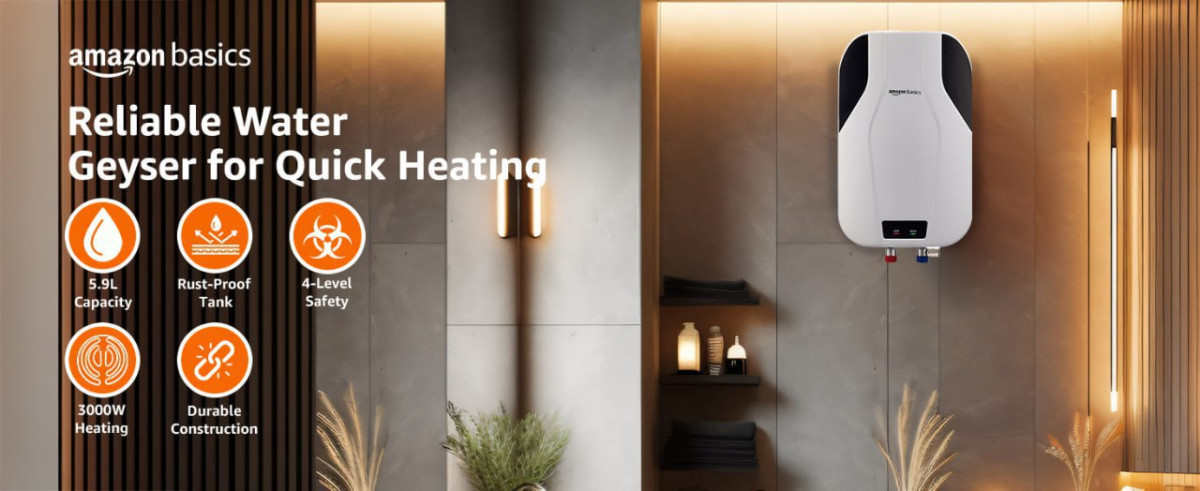 Amazon Basics 5 9l Water Heater 2549 – Best Price in India