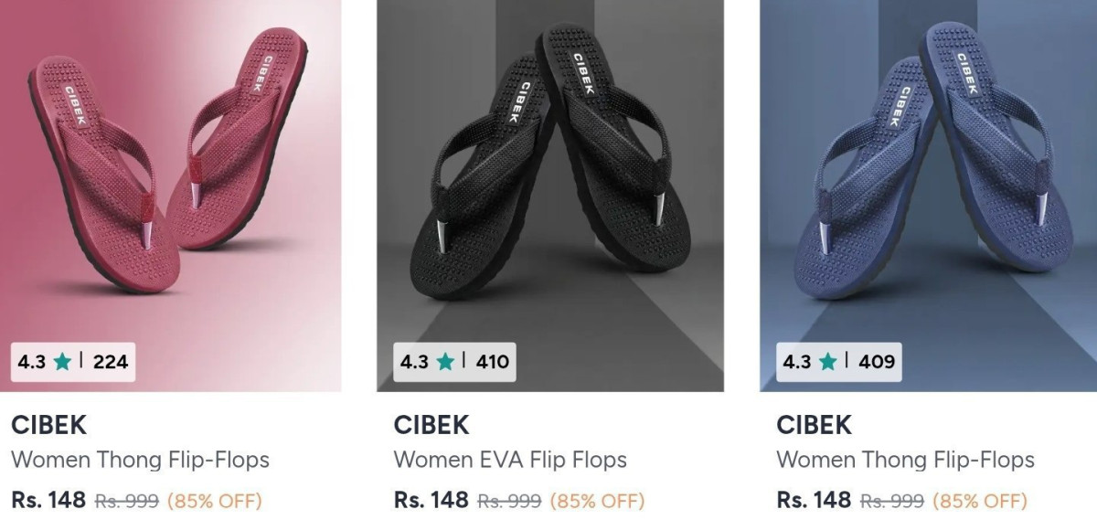 Women S Flip-flop From 148 – Best Price in India