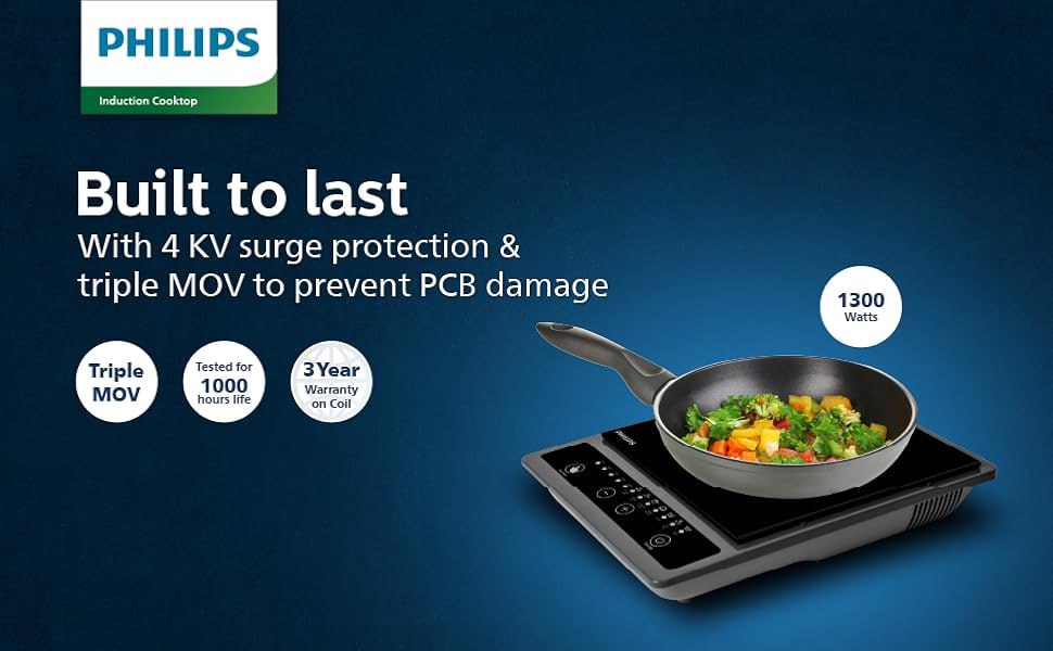 Philips 1300w Induction Cooktop 1903 – Best Price in India