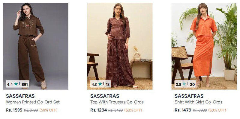 Myntra 65 On Shae By Sassafras Clothing – Best Price in India