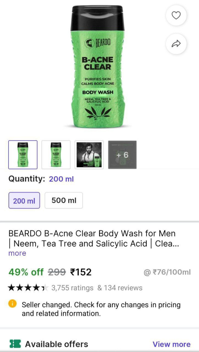 Top Body Cleaner For Menat 152 - – Best Price in India