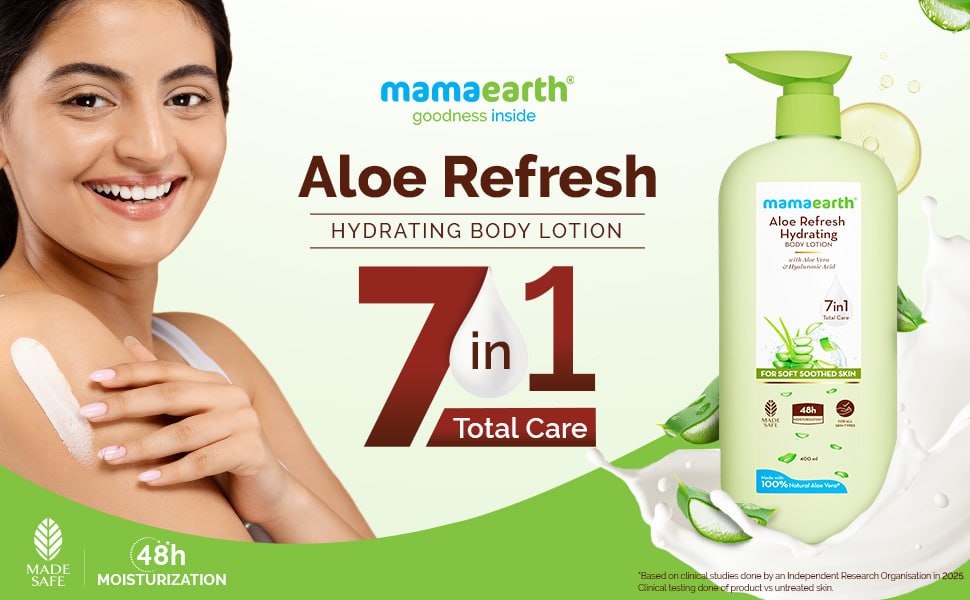 Mamaearth Hydrating Body Lotion 400ml 199 Body Lotion (400 Ml) 127 – Best P
