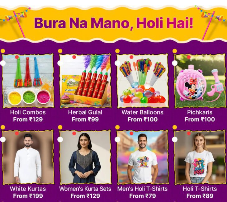 Holi Special Sale – Best Price in India