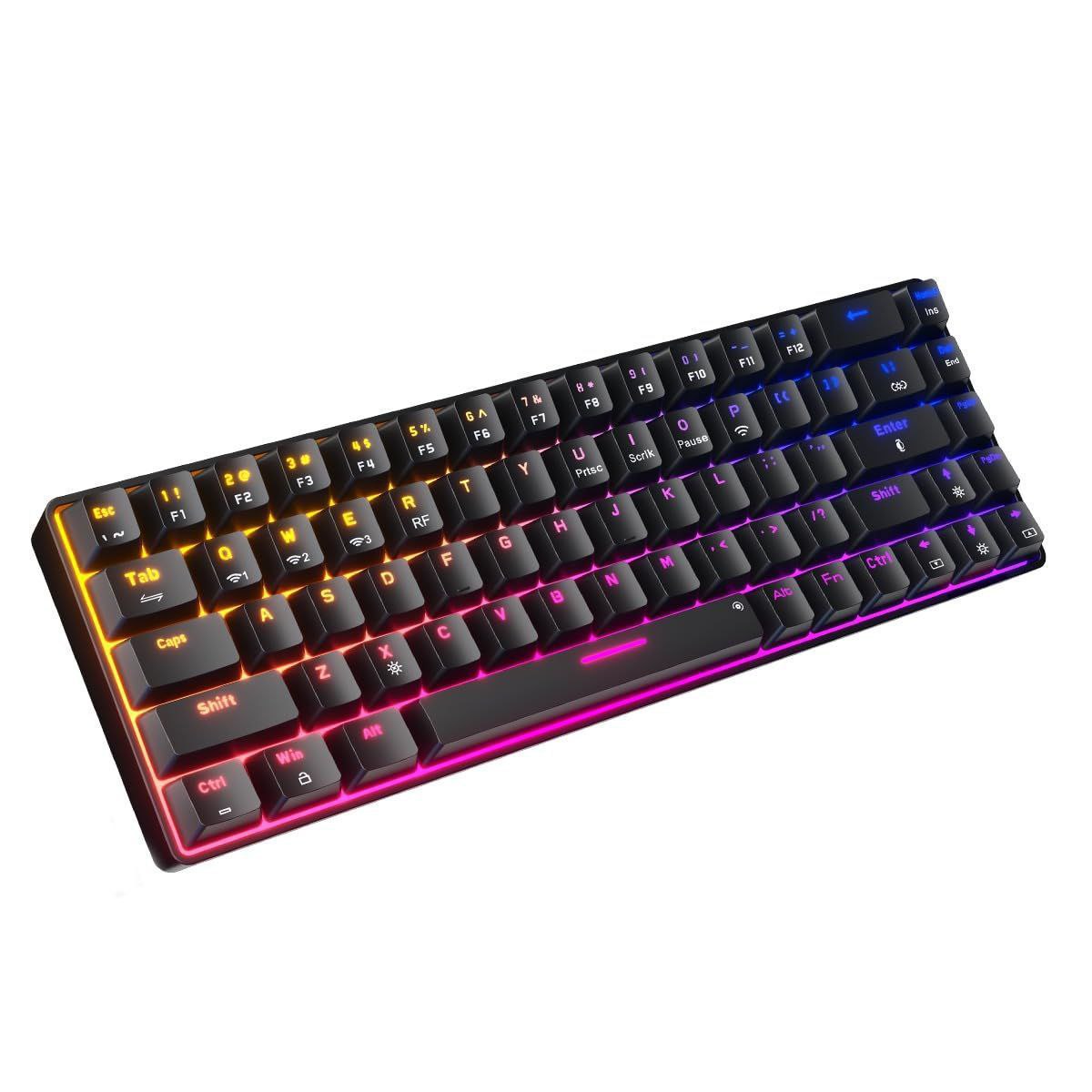 Portronics Hydra 10 Wireless Mechanical Gaming Keyboard With Bluetooth 2 4 