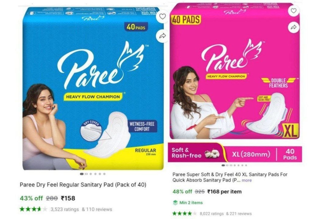 Paree 40 Pads 158 – Best Price in India