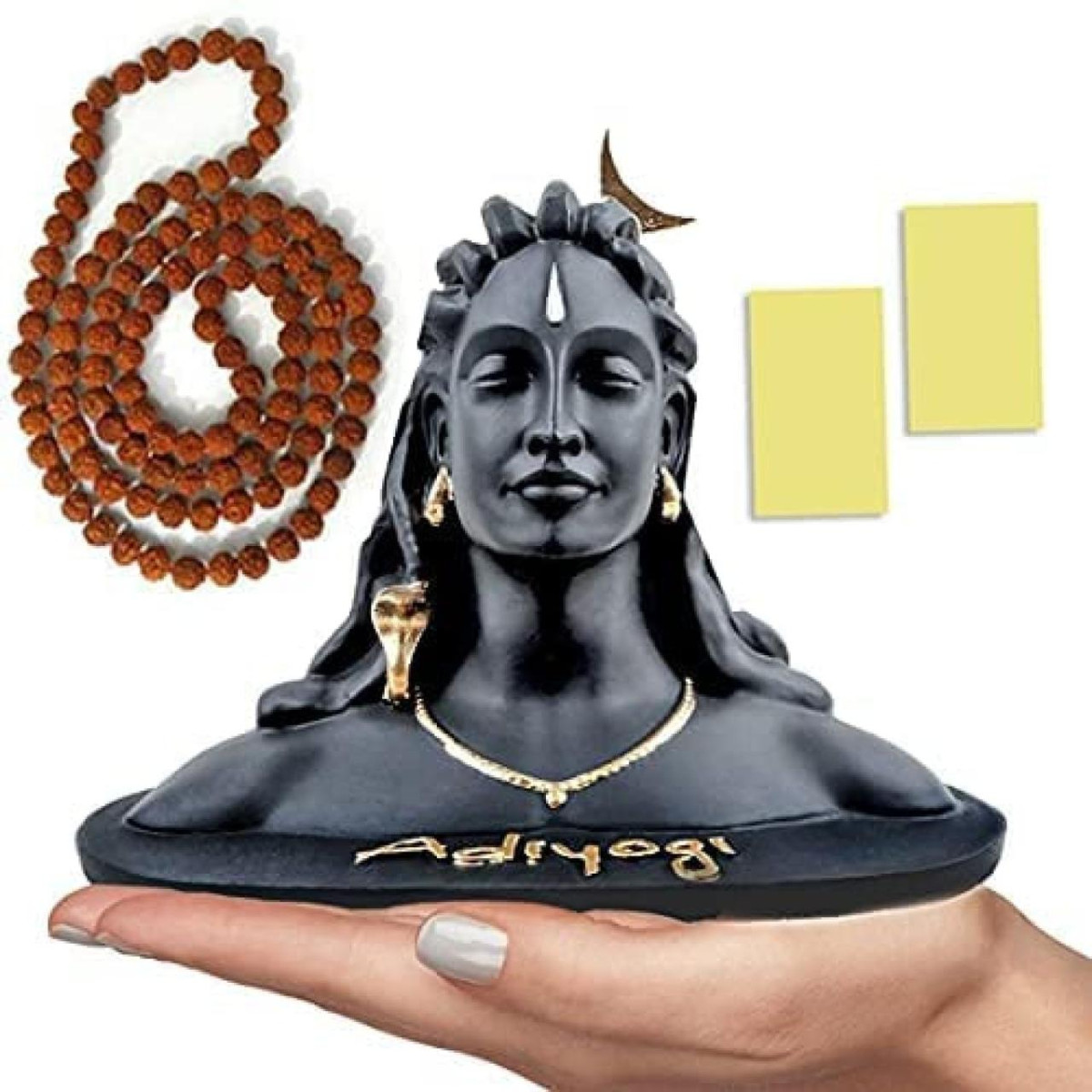 Jd Fresh 3 Inch Adiyogi Statue With Rudraksh Mala 239 – Best Price in India