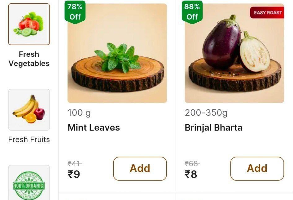 Flipkart Veges From 8-9location Specific Check In Your Location More Deals 