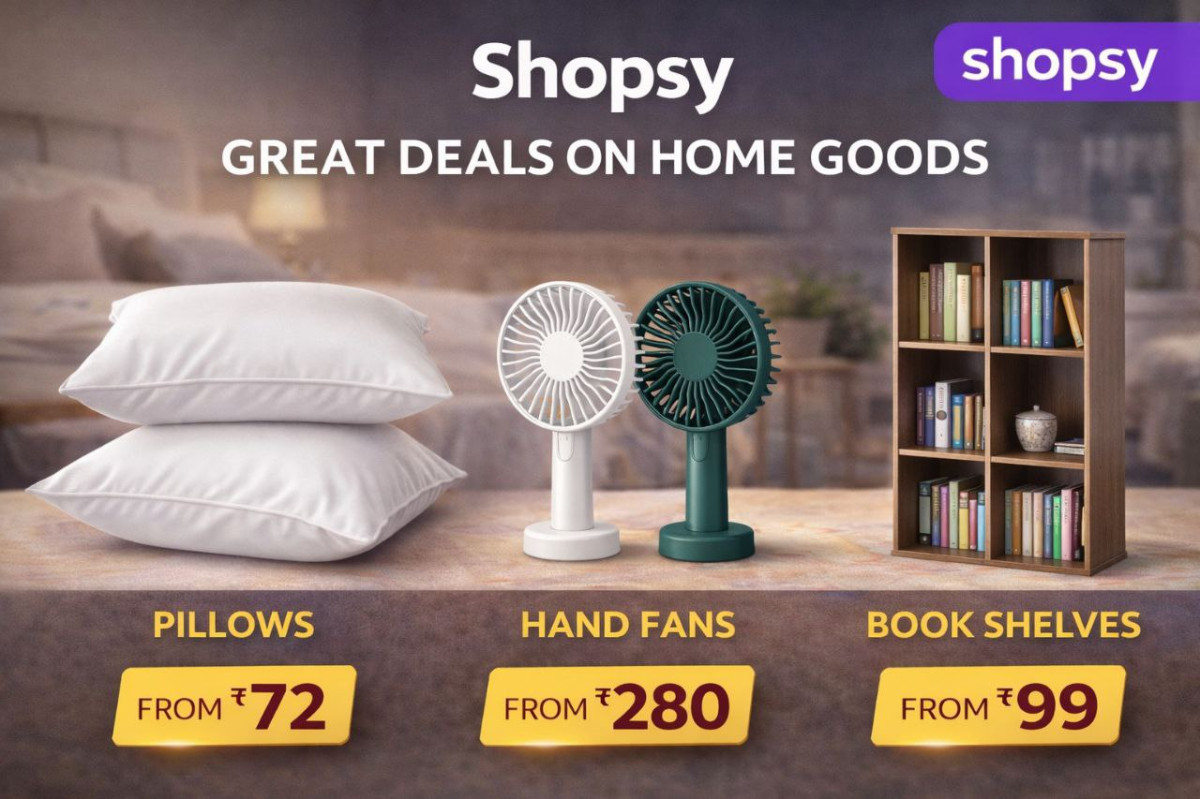 Shopsy Loot Massive Discounts On Home Essentials Pillows From 72 Hand Fans 