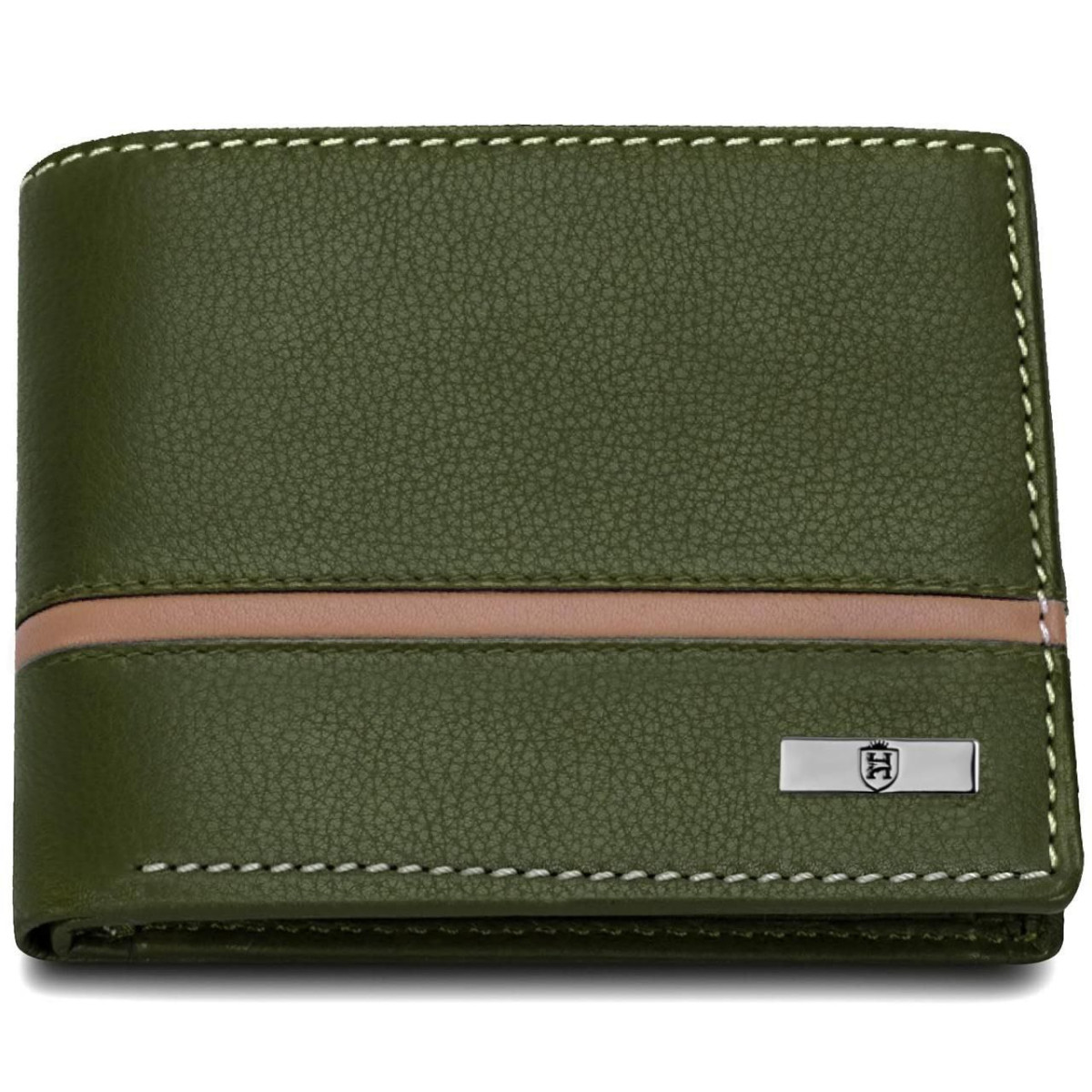 Coupon Hornbull Denial Olive Leather Wallet For Men Wallets Men With Rfid B