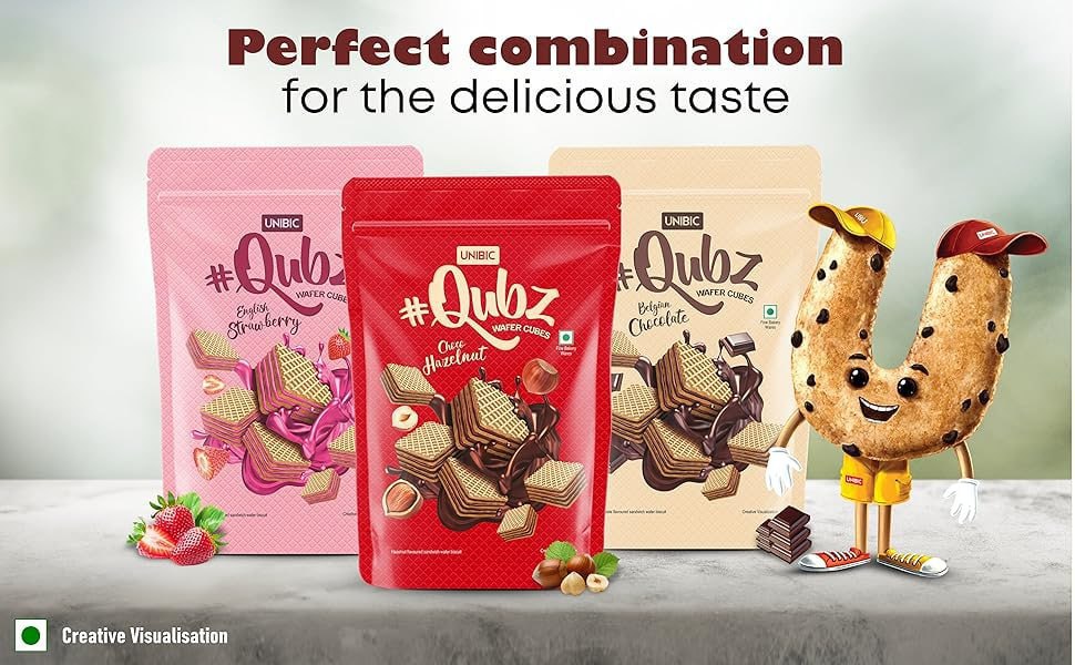 Unibic Assorted Wafer Qubz 320gm 276 – Best Price in India