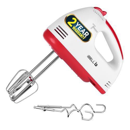 Ibell Whisk280 Hand Mixer 280w 7 Speed Control Plus Turbo Beater Blender El