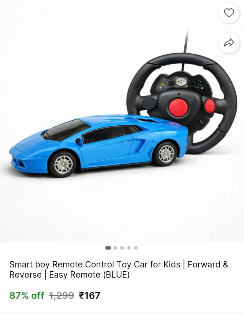 Remote Control Toy Car 167 – Best Price in India