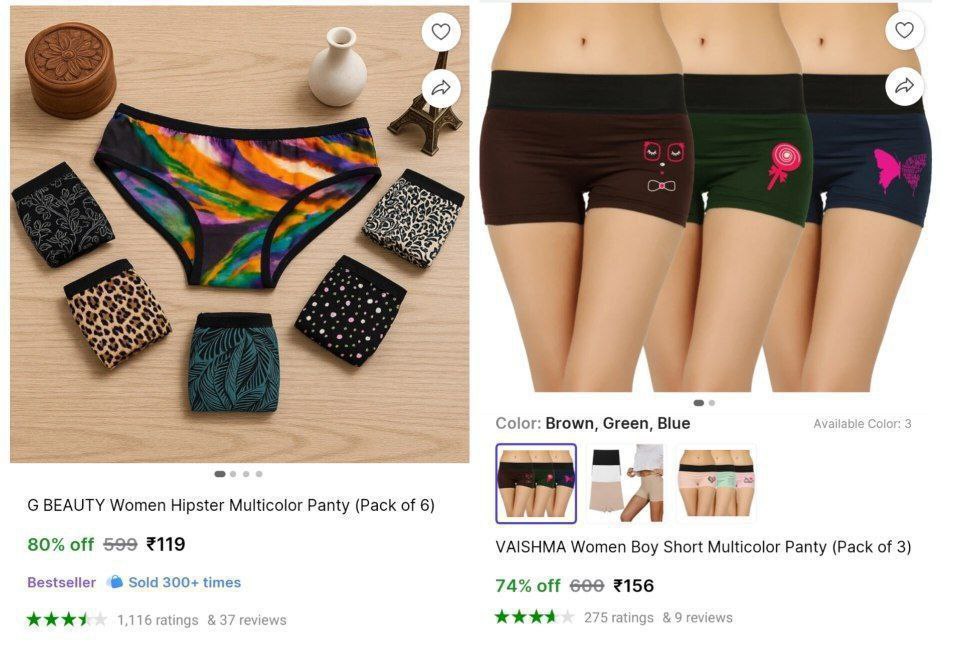 Women S Innerwear From 119more – Best Price in India