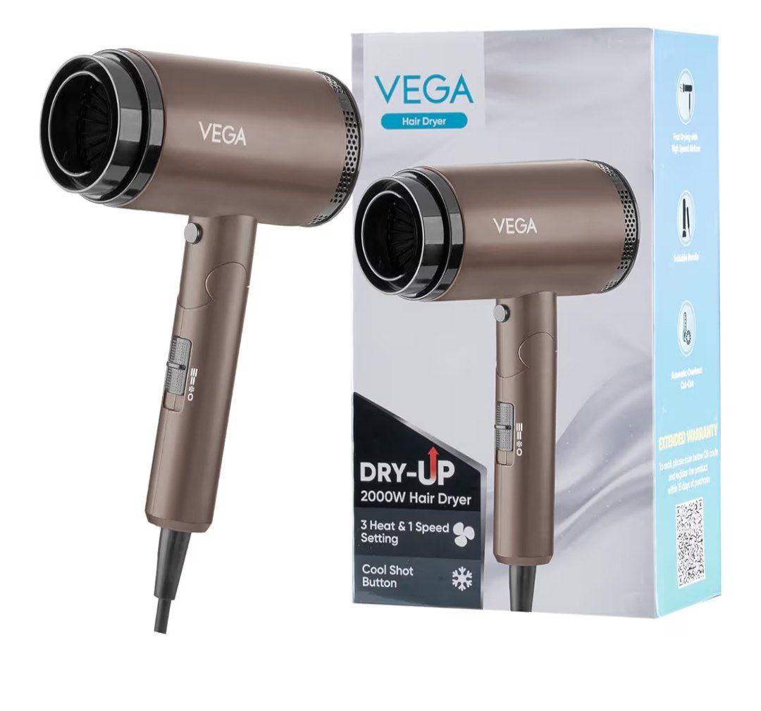 Grabvega Dry-up 2000 Watts Hair Dryer 911reg 1400 – Best Price in India