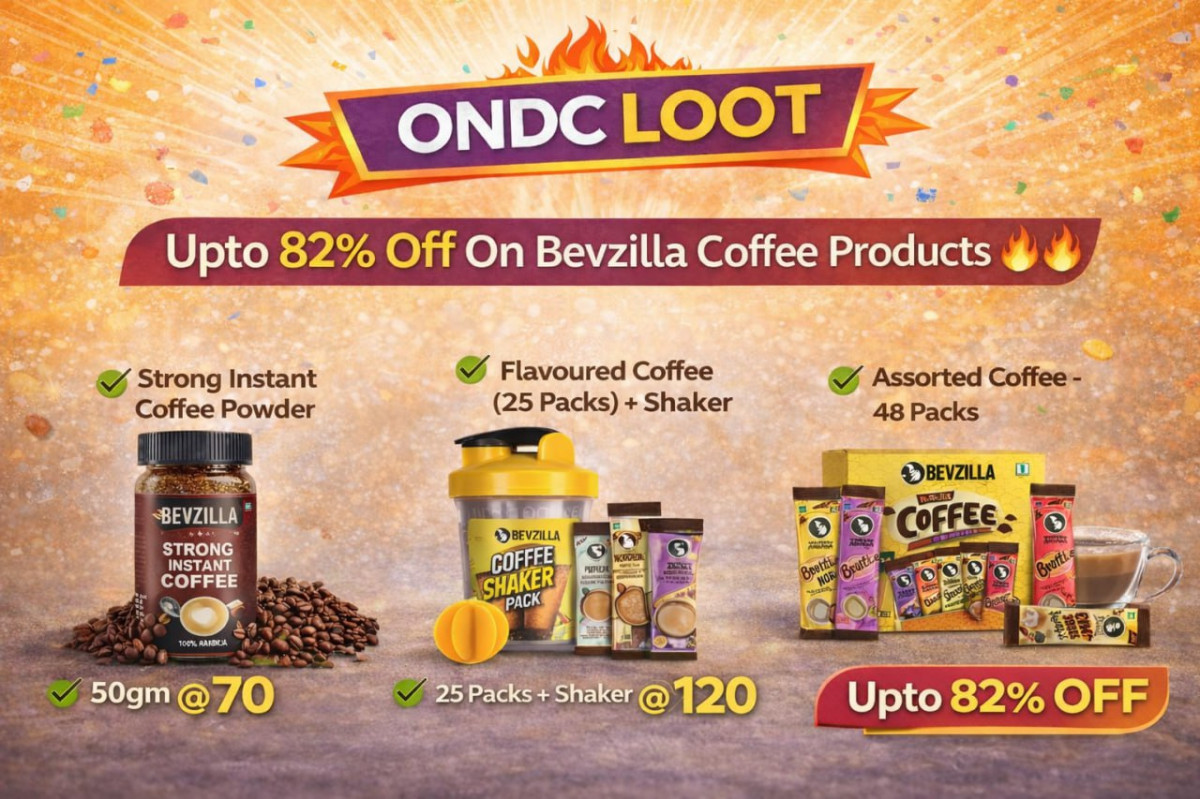 Ondc Loot 83 On Bevzilla Coffee Products Apply Coupon Wow25 Strong Instant 
