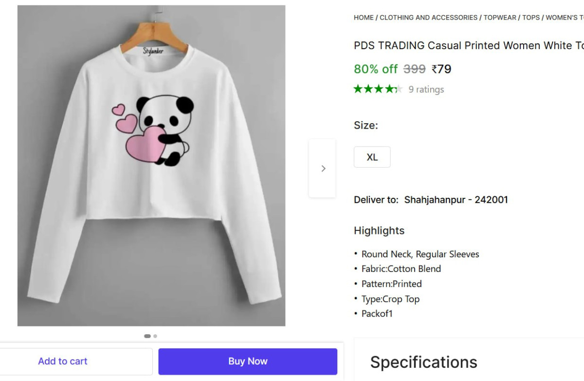 Top 79m L Size – Best Price in India