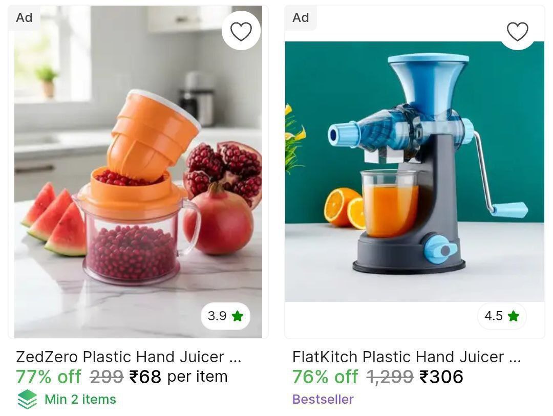 Hand Juicers Starts 68check Min Buy Quantity – Best Price in India