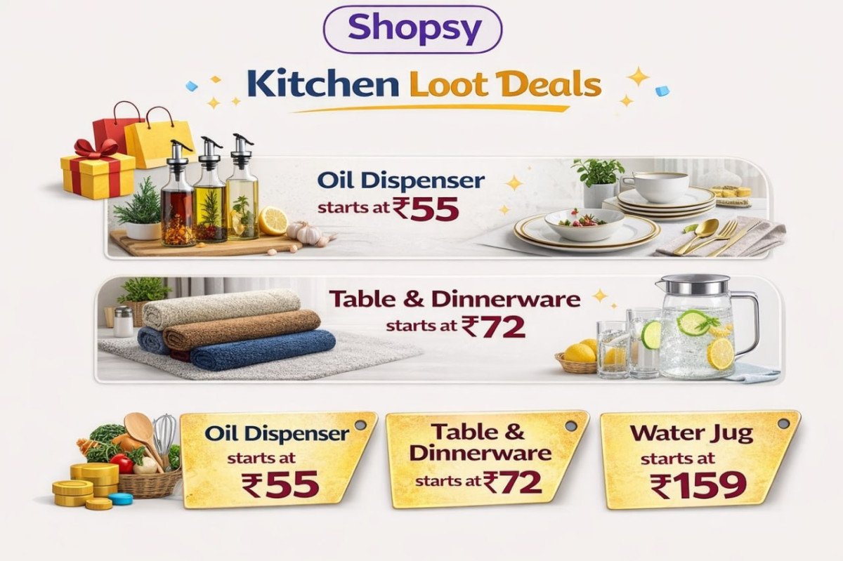 Shopsy Kitchen Loot Deals Oil Dispenser Starts At 55 Table Dinnerware Start