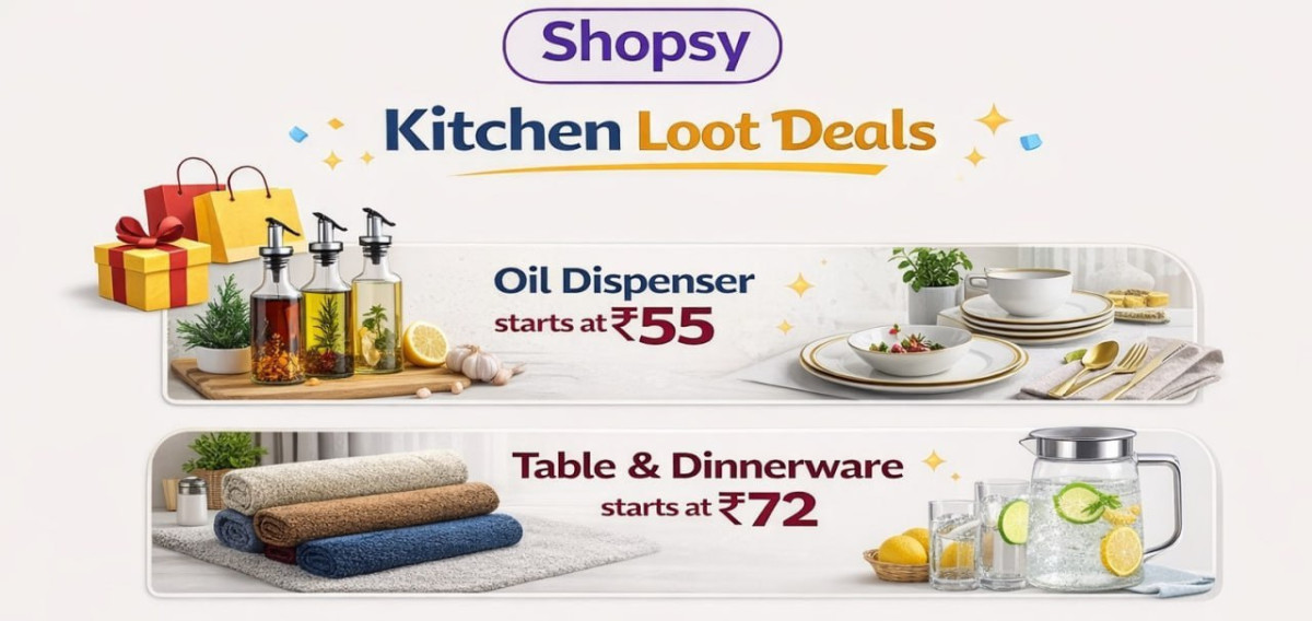 Shopsy Kitchen Loot Deals Oil Dispenser Starts At 55 Table Dinnerware Start
