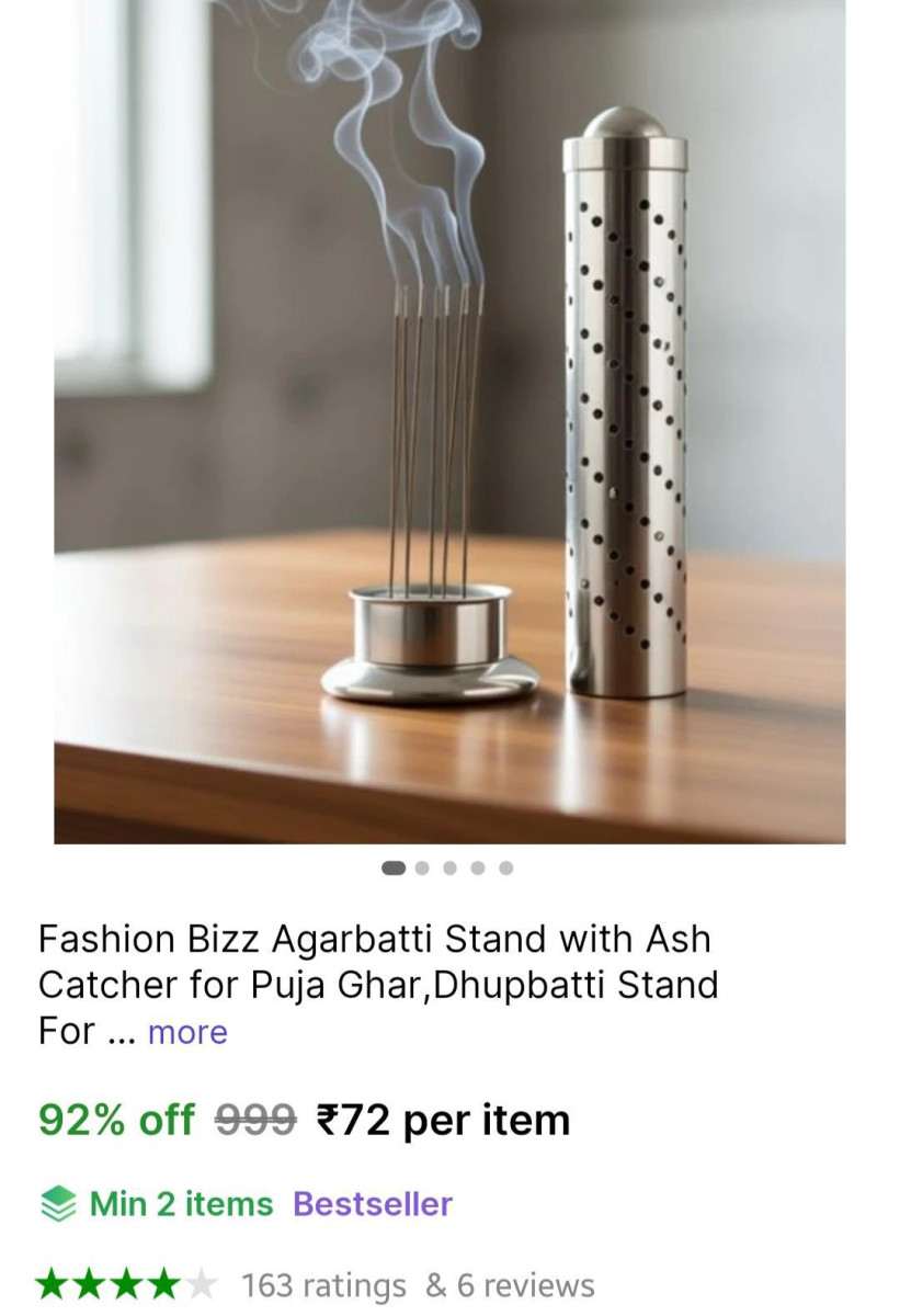 Agarbatti Stand With Ash Catcher 72 More Deals Click Here Must Read – Best 