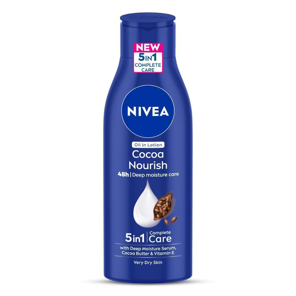 Nivea Cocoa Nourish 200ml Body Lotion With Deep Moisture Serum – Best Price