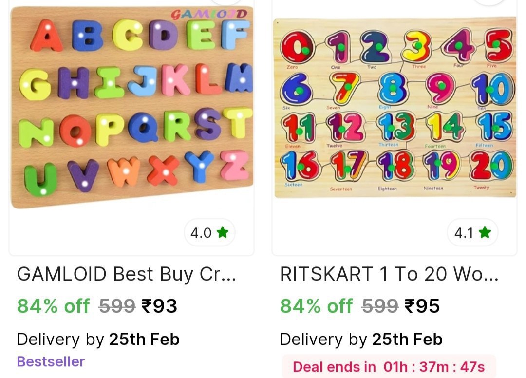 Kids Indoor Games From 93 – Best Price in India