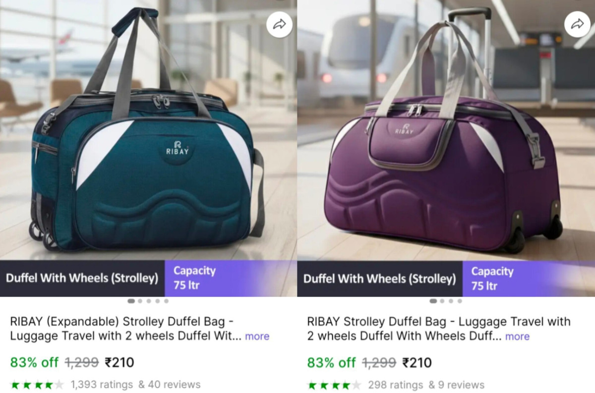 Duffel Bag With Wheels At 210 – Best Price in India