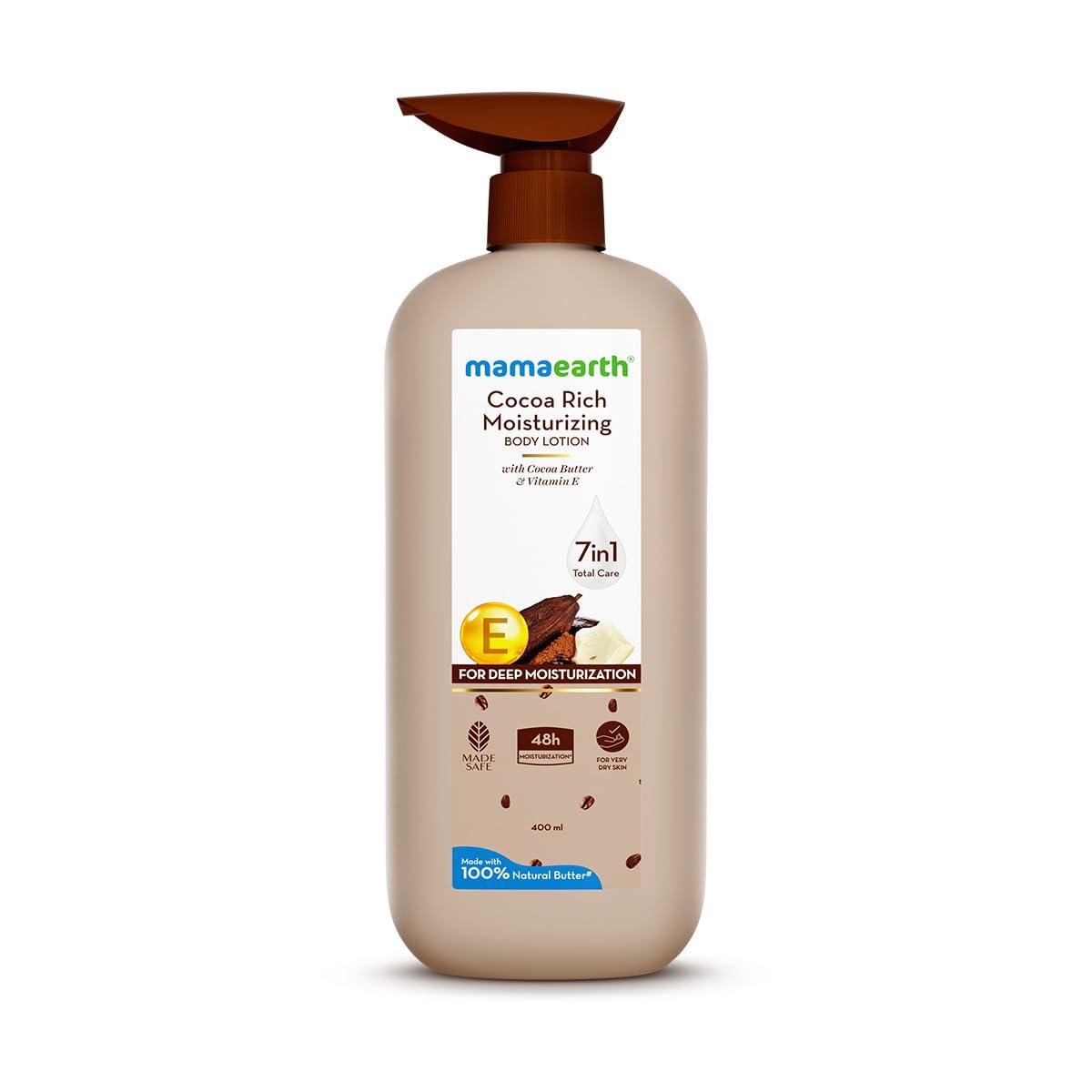 Mamaearth Cocoa Rich Moisturizing Body Lotion- 400ml 199 – Best Price in In