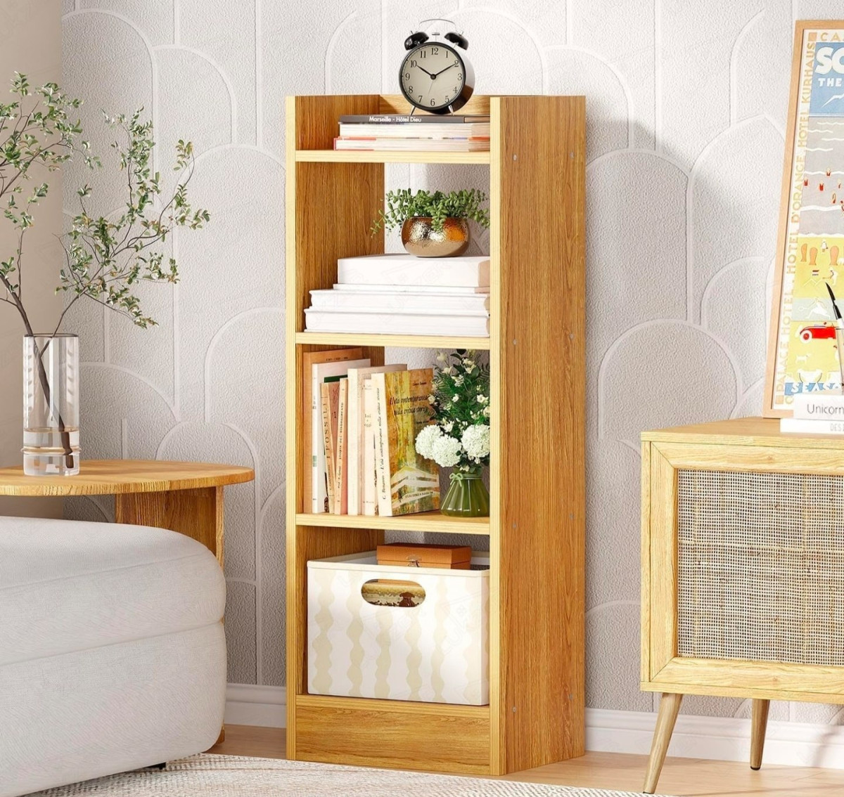 Lukzer 3 Layer Engineered Wood Multipurpose Rack At 997 – Best Price in Ind
