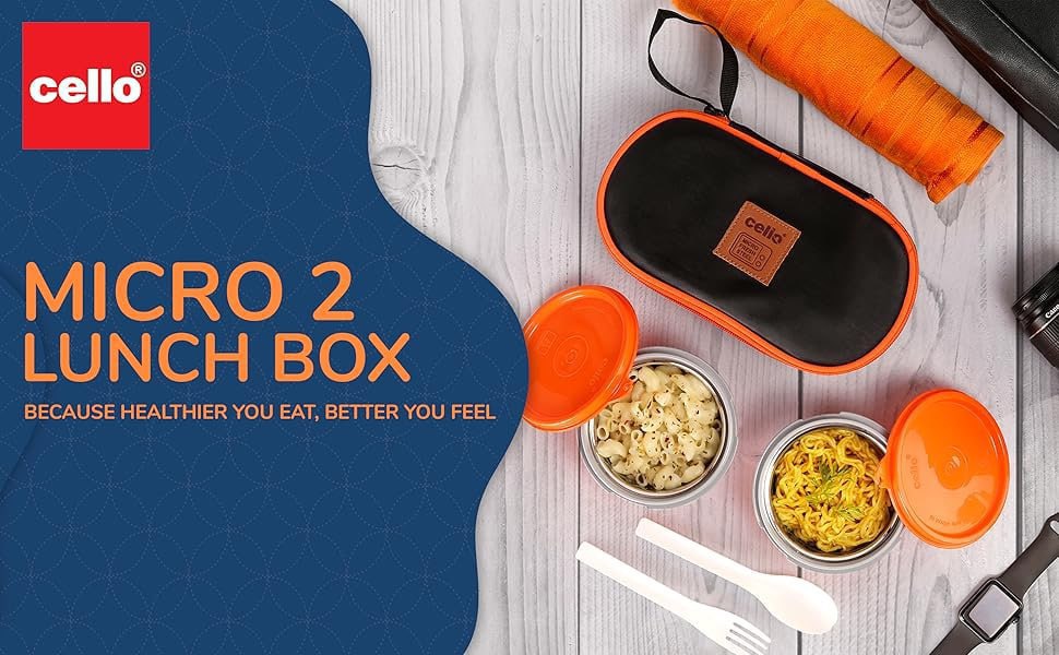 Cello Mf Micro Insulated Lunch Box 318 – Best Price in India