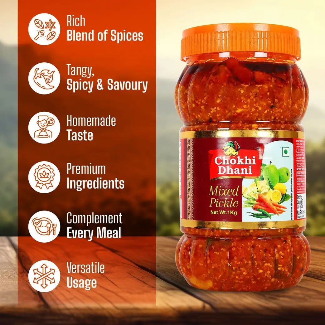 Kg Mix Vegetable Pickle 153 – Best Price in India