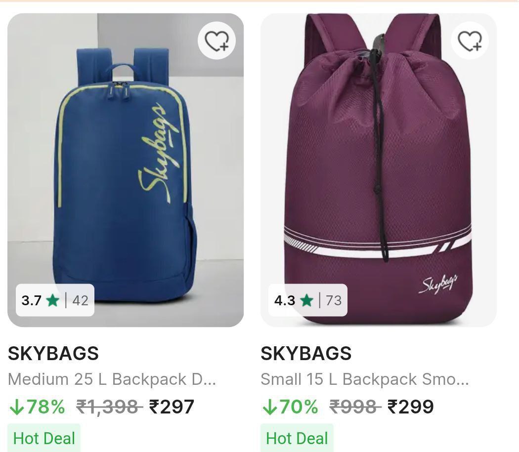 Flipkart 85 On Branded Backpacks Starting 299skybags Safari Wildcraft Gear 
