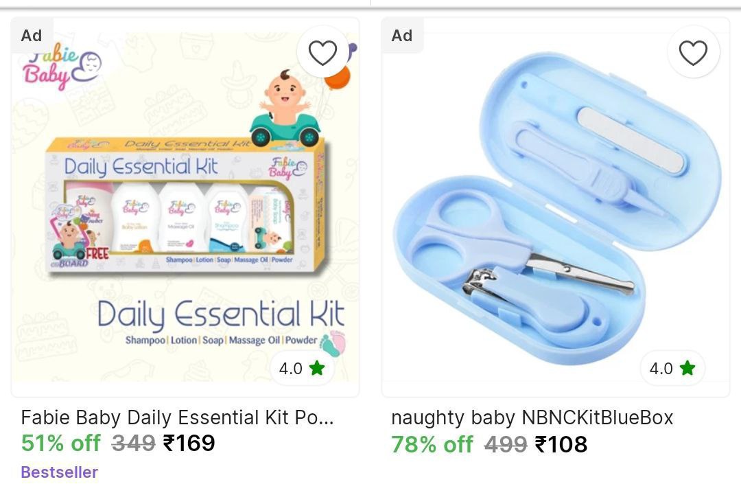 Baby Care Products Starts 108 – Best Price in India