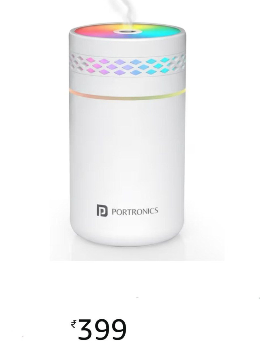 Loot Faast Portronics Magma Lite Type-c Powered Humidifier With Rgb Light 2
