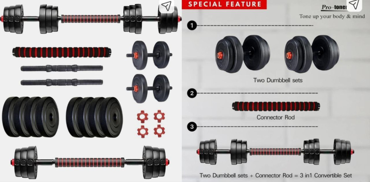 Lootsthis Most Affordable Gym Combo Set At 82 Offlink – Best Price in India