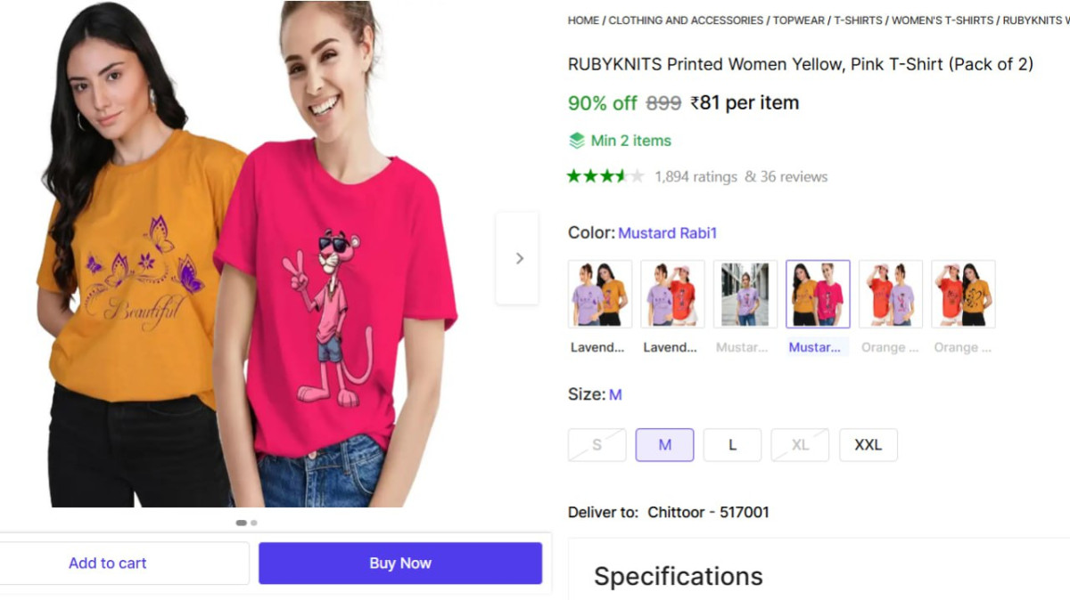Printed Women T-shirt 81 More Deals Click Here Must Read – Best Price in In