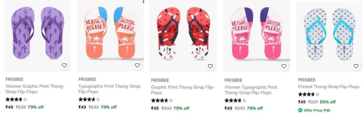 Loot Flip Flops Start At Rs 49 – Best Price in India