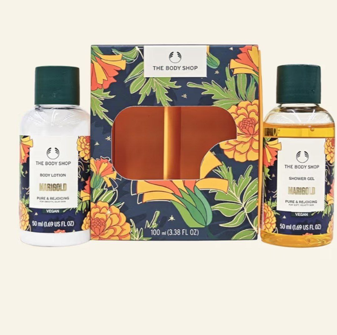 Grab At 50 The Body Shop Marigold Shower Gel Body Lotion Gift Set At 288 – 