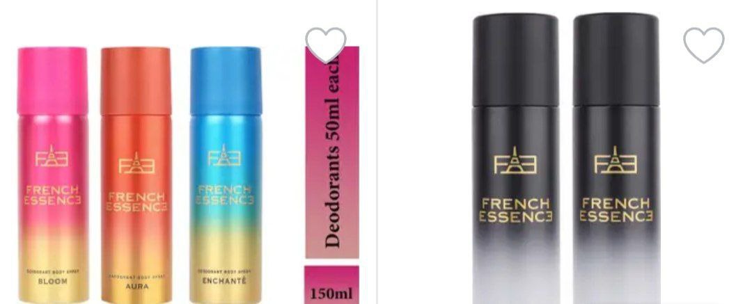Grabupto 60 On French Essence Perfumes Deodorants – Best Price in India