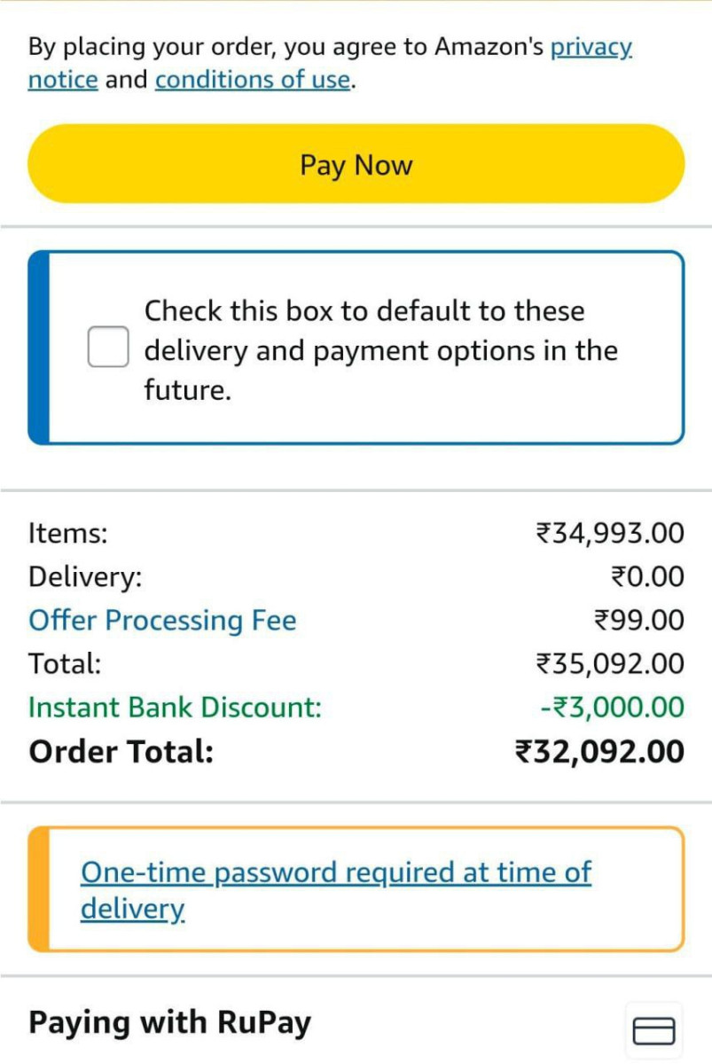 Instant Discount With Pnb Credit Card On Gold Pendant At Amazon - Best Time