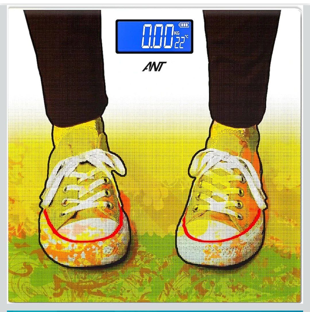 Ant Flora Sports Weight Machine For Body Weight Digital Bathroom Scale For 