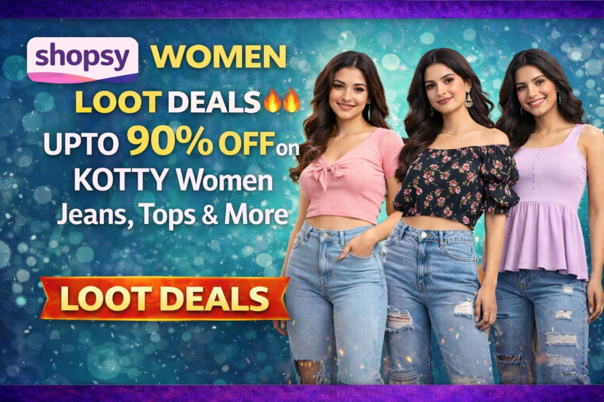 Shopsy Women Loot Deals 90 On Kotty Women Jeans Tops Morelink – Best Price 