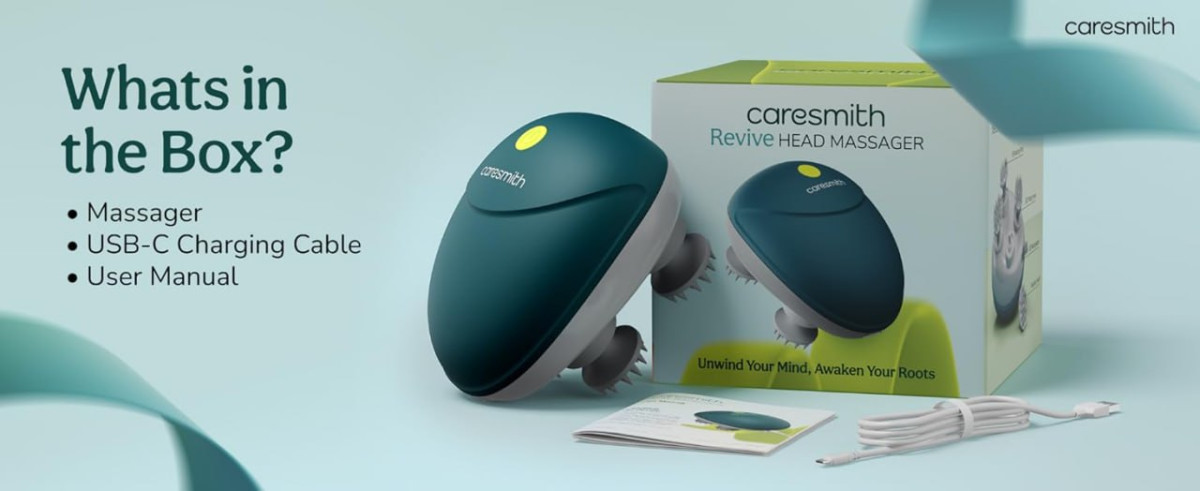 Caresmith Revive Scalp Massager 829 – Best Price in India